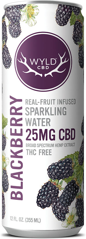 Wyld Sparkling CBD Water - Botanica-cbd