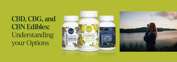 CBD, CBG, and CBN Edibles Article Graphic