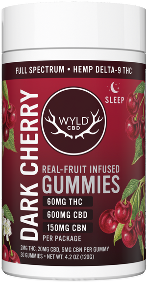 Dark Cherry Gummies 30pcs
