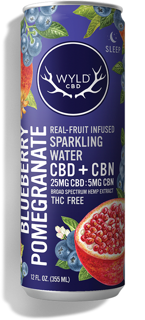 Blueberry Pomegranate Sparkling Water
